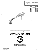 Miller HG067956 Owner's manual