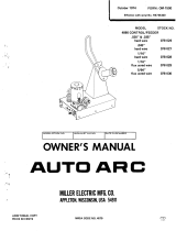 Miller 4880 CONTROL/FEEDER AUTO ARC Owner's manual
