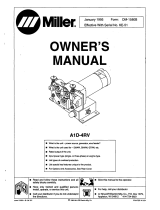 Miller A1D-4RV Owner's manual