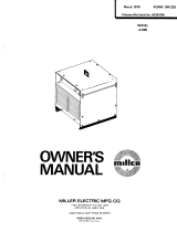 Miller A-500 Owner's manual