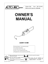 Miller AASW 1510M Owner's manual