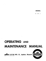Miller HD000001 Owner's manual