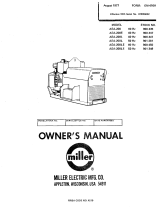 Miller AEA-200E Owner's manual