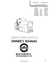 Miller AEA-200 Owner's manual