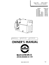 Miller HD694904 Owner's manual