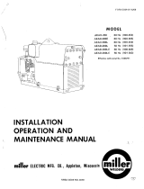 Miller T468771 Owner's manual