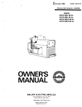 Miller JC637088 Owner's manual