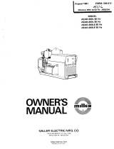 Miller JB502784 Owner's manual