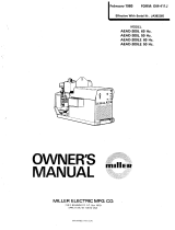 Miller JA362265 Owner's manual