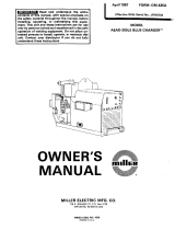 Miller AEAD-200LE BLUE CHARGER Owner's manual