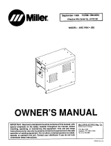 Miller ARC PAK 350 Owner's manual
