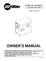Miller ARC PAK 350 Owner's manual