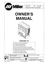 Miller AUTOMATIC 1A Owner's manual