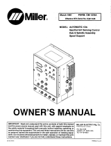 Miller AUTOMATIC 1DA Owner's manual
