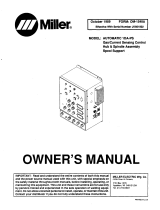 Miller JK661802 Owner's manual