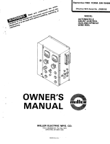 Miller JD695160 Owner's manual
