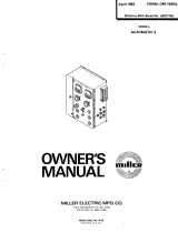Miller AUTOMATIC 2 Owner's manual