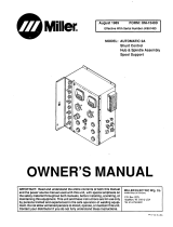 Miller JK651490 Owner's manual