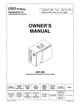 Miller AVC-8Q Owner's manual