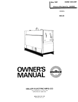 Miller BIG 20 Owner's manual