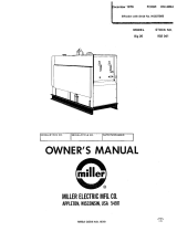 Miller HG037860 Owner's manual