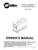 Miller KA886825 Owner's manual