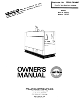 Miller BIG 25 DIESEL Owner's manual