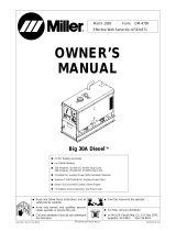 Miller BIG 30A DIESEL Owner's manual
