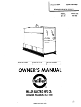 Miller HH005712 Owner's manual