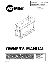 Miller Big 40 Diesel Owner's manual