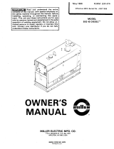 Miller JG011369 Owner's manual