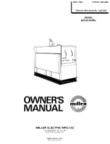Miller JC611576 Owner's manual