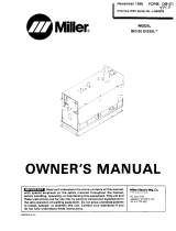 Miller JJ384626 Owner's manual