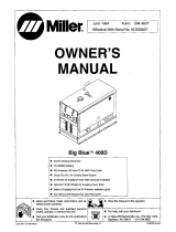 Miller Big Blue 400D Owner's manual