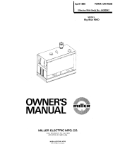 Miller JA392547 Owner's manual
