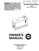 Miller JF942595 Owner's manual