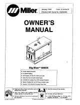 Miller BIG BLUE 500DX Owner's manual