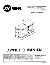 Miller KA748843 Owner's manual