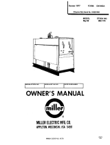 Miller HH081499 Owner's manual