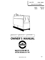Miller HD699142 Owner's manual