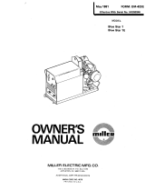 Miller BLUE STAR 1E Owner's manual