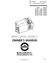 Miller HH072870 Owner's manual