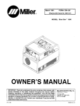 Miller BLUE STAR 180K Owner's manual