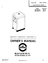 Miller BWC-500MAPA Owner's manual