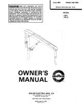 Miller JB18 Owner's manual