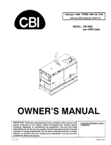 Miller CBI 800D NSPR 9309 Owner's manual