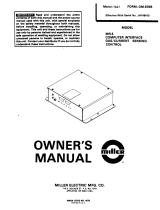 Miller JH287943 Owner's manual