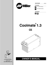 Miller COOLMATE 1.3 CE (EXPORT) Owner's manual