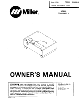Miller COOLMATE 12 Owner's manual