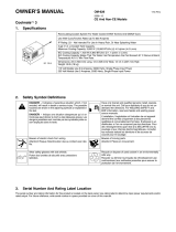Miller LJ450119F Owner's manual